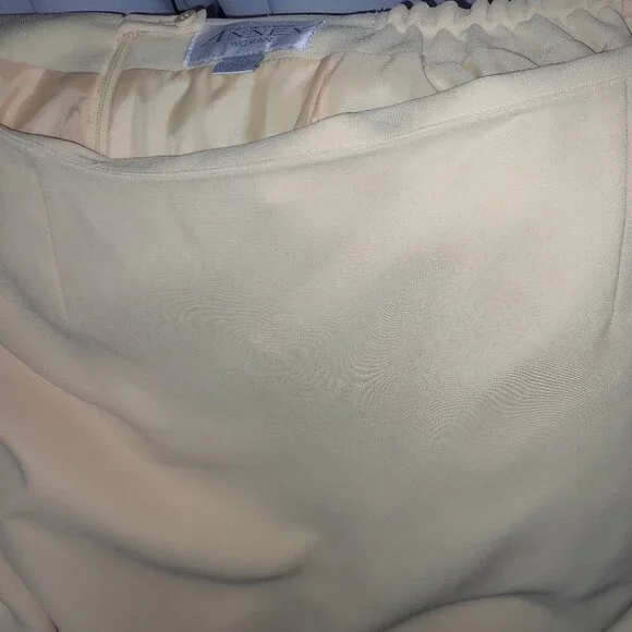 Vintage Retro Casual Corner Annex Yellow Skirt - Picture 4 of 15